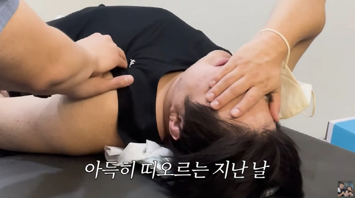 '이은형♥' 강재준, 득남 8개월만 안타까운 근황..."왼팔 작살났다"