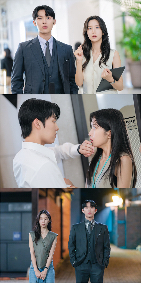 '뽀뽀 사진 유출' 문가영♥최현욱, 과몰입 유발하는 '꼭붙' 투샷 공개(…