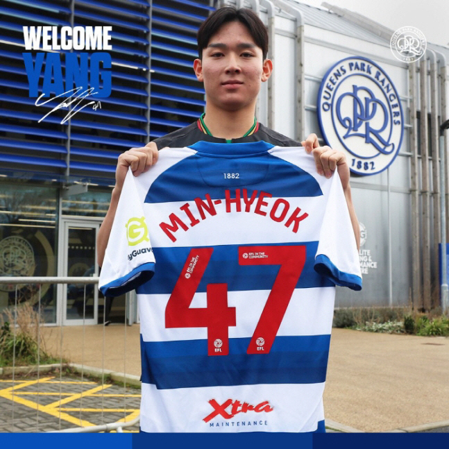 '토트넘 괜히 보냈지?' 양민혁 진짜 미친 재능...QPR 2G 연속 교…