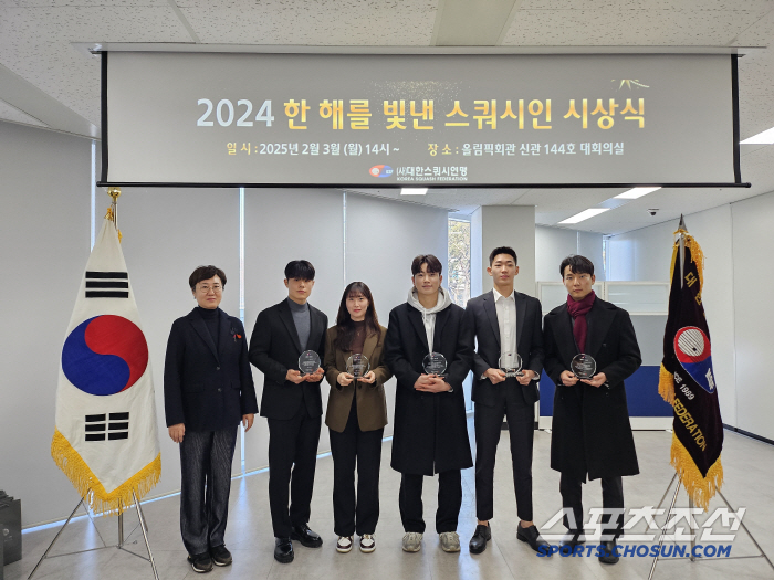 "한해를 빛낸 스쿼시인" 강호석 감독 공로대상...이민우X허민경X나주영 …