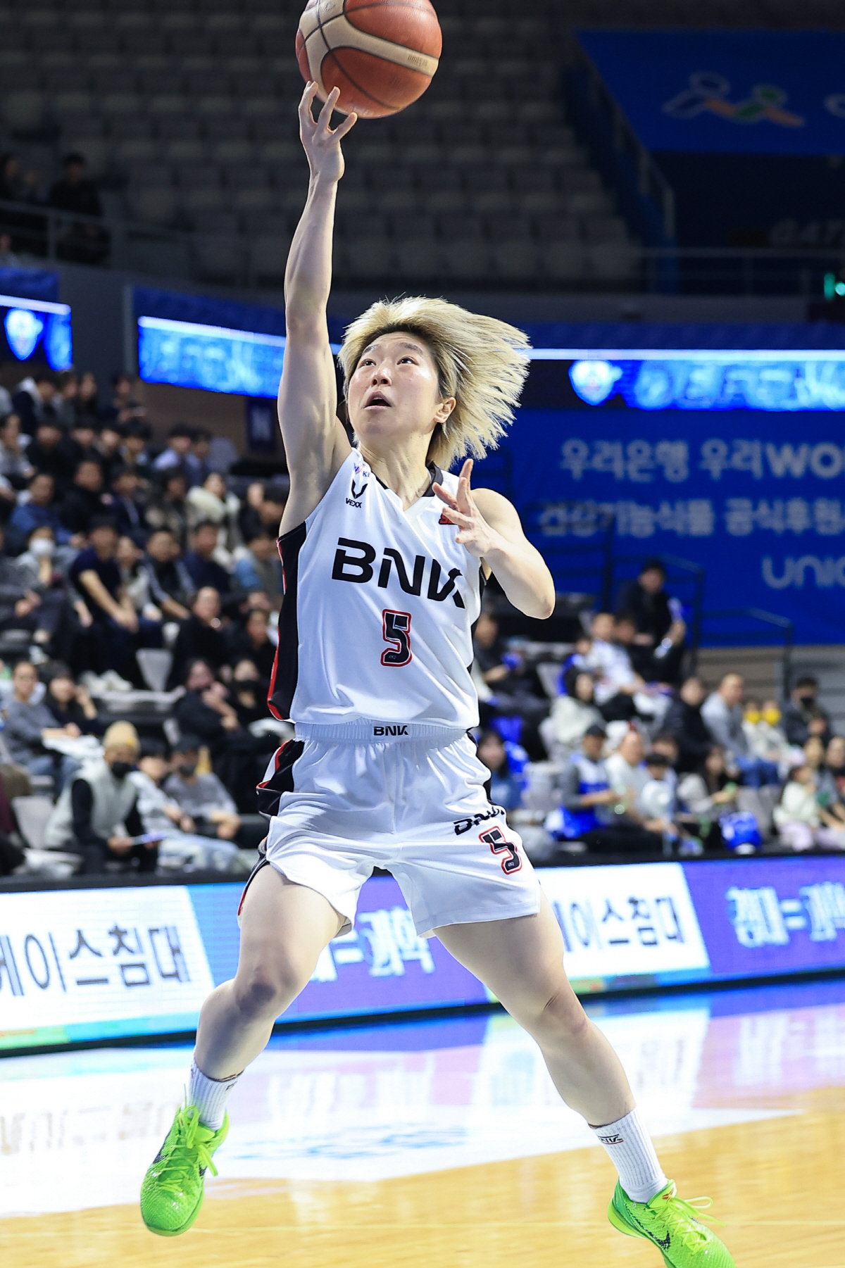 [현장리뷰]'끝까지 간다!' 우승경쟁 ing 부산 BNK, '김단비 원맨…