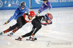 [아시안게임] 한국 쇼트트랙, 전원 1,500ｍ 준결승 진출…가볍게 첫 관문 통과