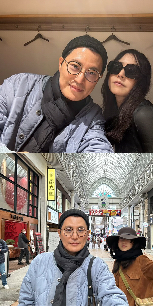 '5월 결혼' 서정희♥김태현, 미리 떠난 신혼여행..뽀뽀 데이트