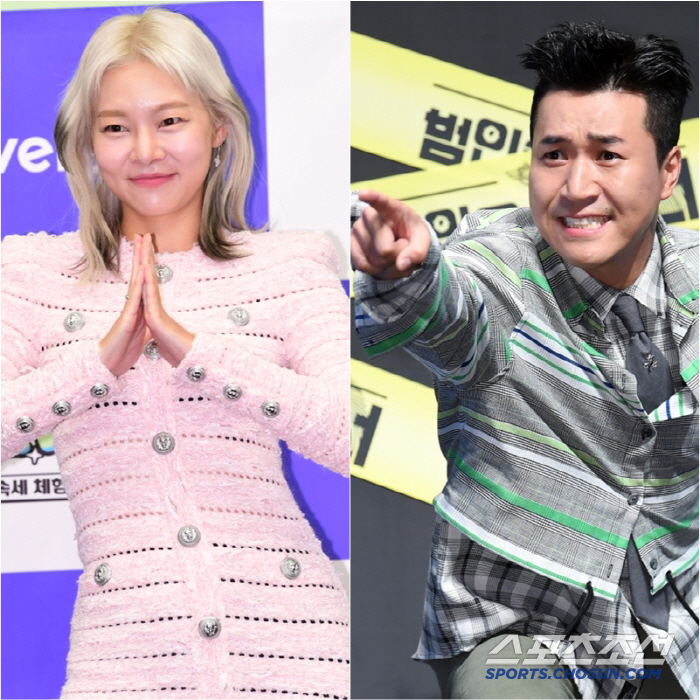 [종합] '11살 연하♥'김종민, 송해나와 '썸' 루머에 "연애초기 여친…