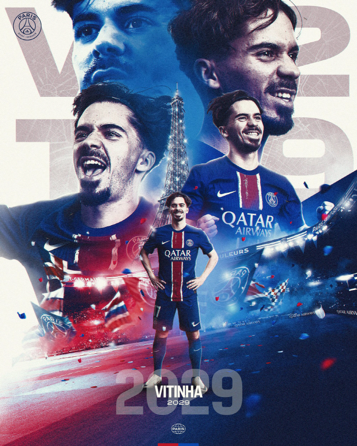 [공식발표]강인아, 우리 UCL 우승하러 같이 가자...PSG 핵심 3인…