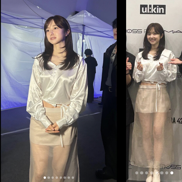 이혜성, 전현무 헤어지고 화끈해졌네 '속 다 비치는 시스루' 깜짝