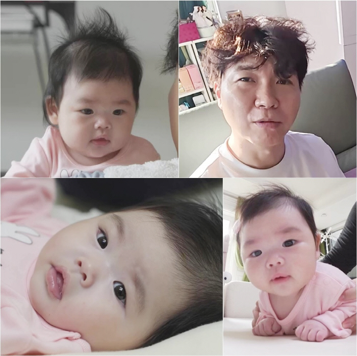 박수홍 "재이, 환생한 아이 같다"…딸과 붕어빵 외모+번개 머리 감격('…
