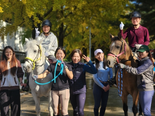 '실버 힐링승마' 노년층에 심리적·신체적 도움…한국마사회 사업 활성화 추진