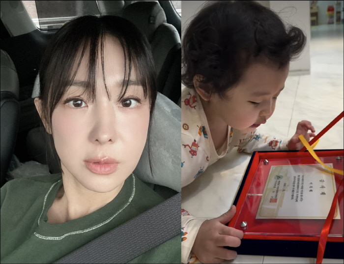 이지혜, '학비만 1200만 원'이라더니…벌써 한글 읽는 3살 딸 "엘리…