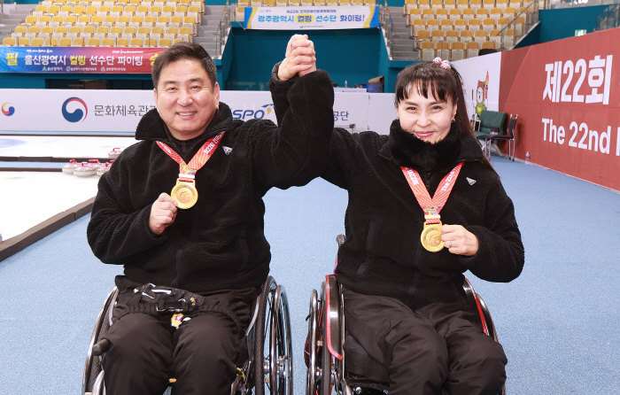 경기 5년 만에 우승→정태영X조민경 MVP, 제22회 전국장애인동계체육대…