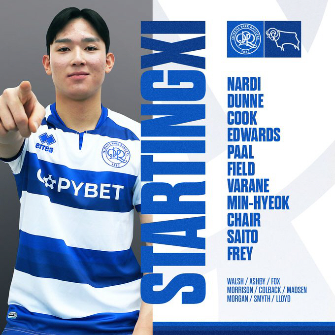 양민혁 1호 도움 폭발! 英선발 데뷔 '전광석화 드리블'…QPR, 더비 …