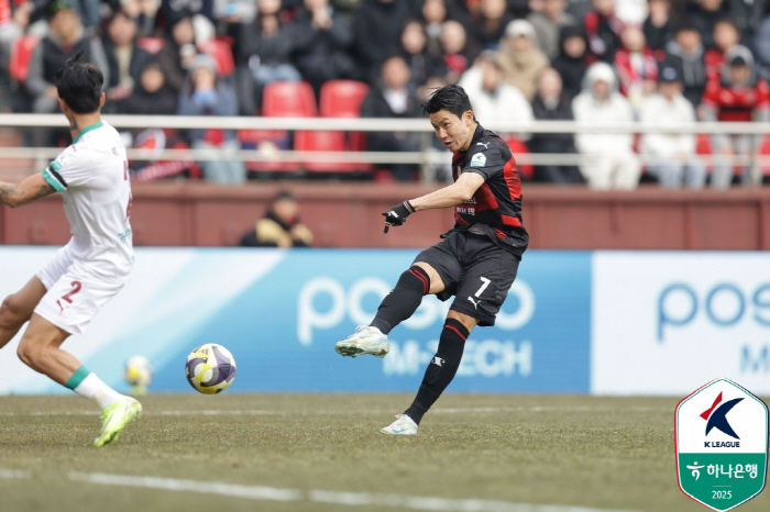 '최건주 시즌 첫 골+이적생 주민규 멀티골' 대전, 포항에 3-0 완승!…