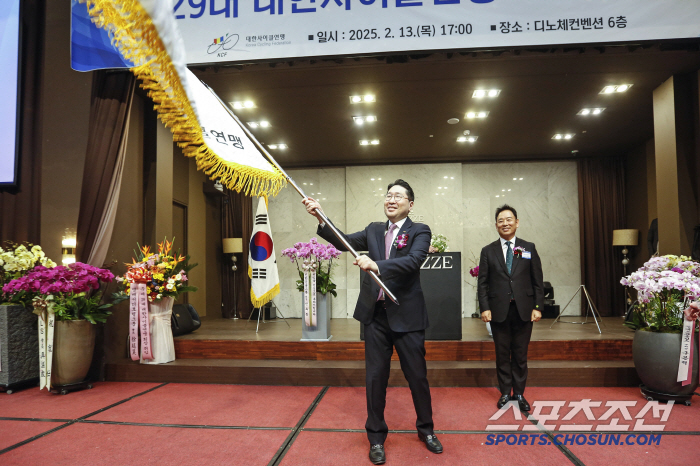 "'사이클 강국'대한민국!함께 달린다" LS3세 이상현 회장,사이클연맹 …