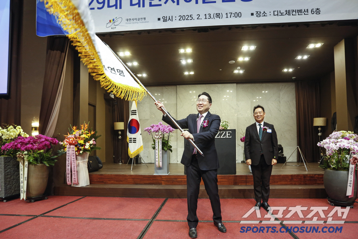 "'사이클 강국'대한민국!함께 달린다" LS3세 이상현 회장,사이클연맹 …