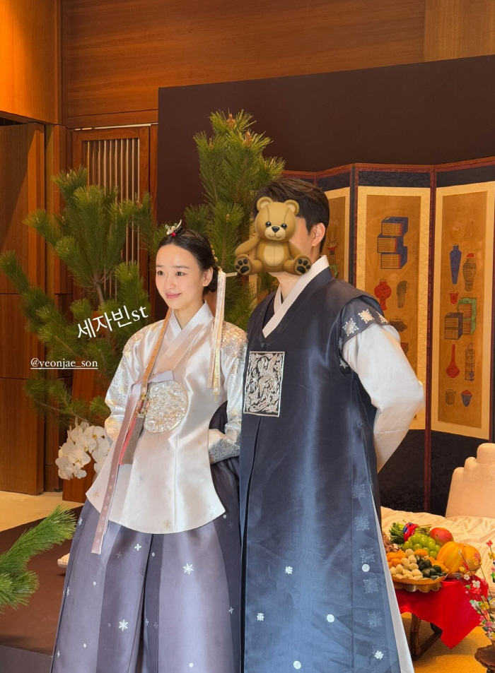 손연재, 子 성대한 돌잔치...♥금융맨과 커플 한복 "세자빈st"