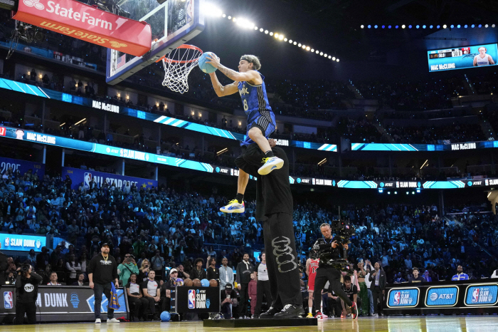 '사람 맞아? 간절함이 원동력?' 덩크를 위해 존재하는 맥크룽, NBA …