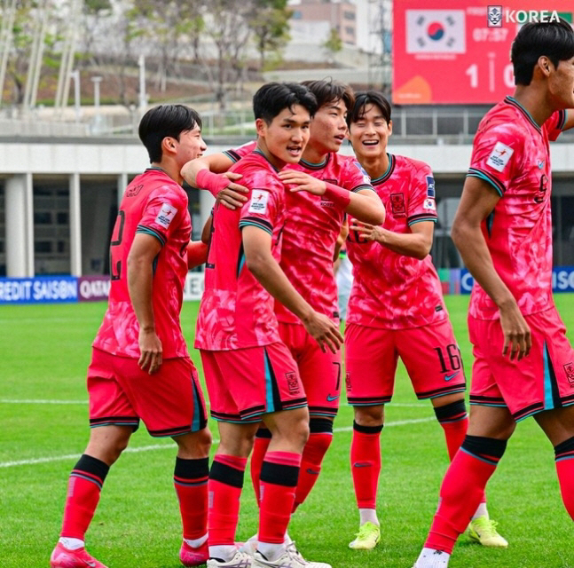 '윤도영 선제골+김태원 멀티골' 이창원호, 태국 4-1로 격파...8강행…