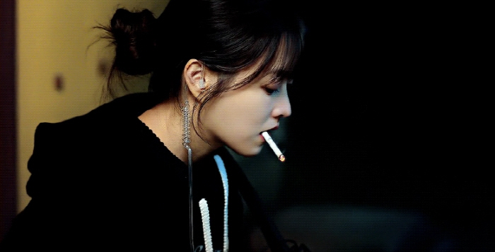담배피는 박보영, 귀하다는 흡연신 공개.."촬영때 난리" [SC이슈]