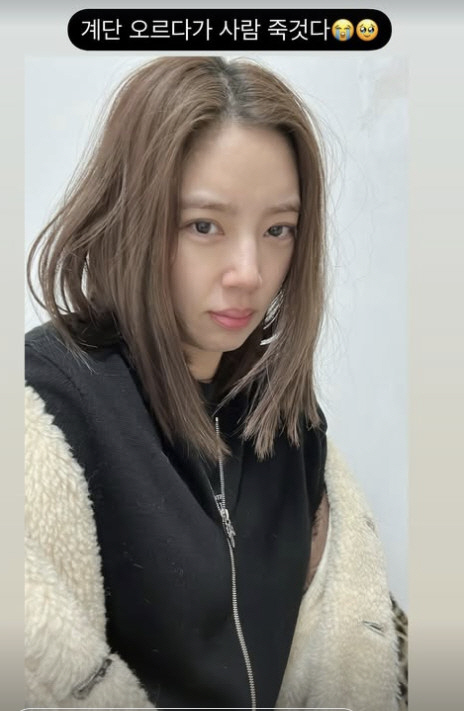손담비, 출산 두 달 앞두고 날벼락…결국 울분 터졌다 "사람 죽겠네"