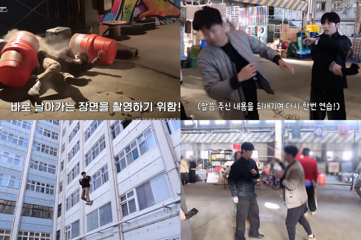 맑눈광·힘숨찐..황민현, '스터디그룹'으로 액션 인정받았다