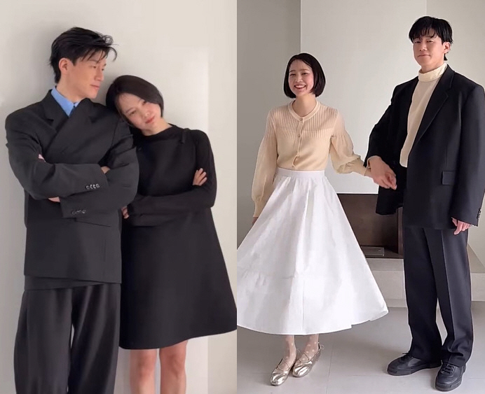 윤승아♥김무열, '손 꼭 잡고+백허그' 결혼 10년차에도 신혼 "너무 행…