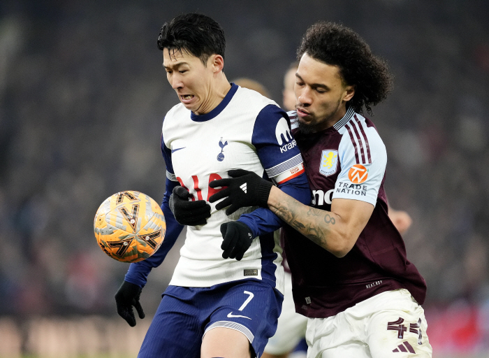 "손흥민에게 너무 무례하잖아!" EPL 통산 득점랭킹 17위가 빌라·노팅…