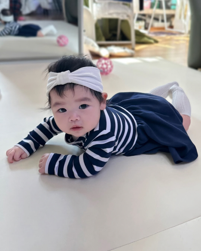 '김다예♥' 박수홍, '인형 미모' 4개월 딸 연예인 시키나..."카메라…