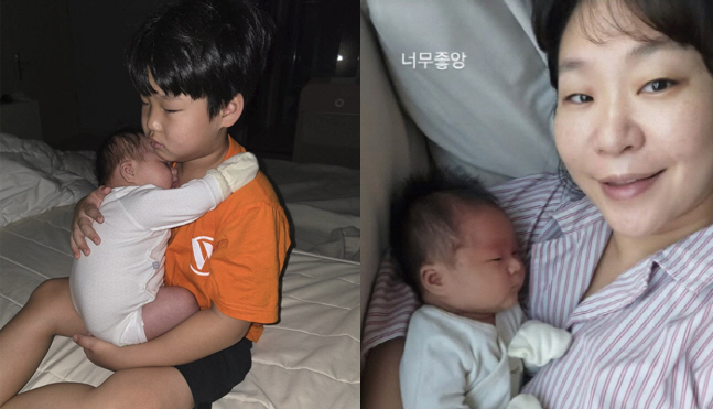 '오형제맘' 정주리, 육아 메이트 덕에 여섯째 생길라..."도원이가 피곤…