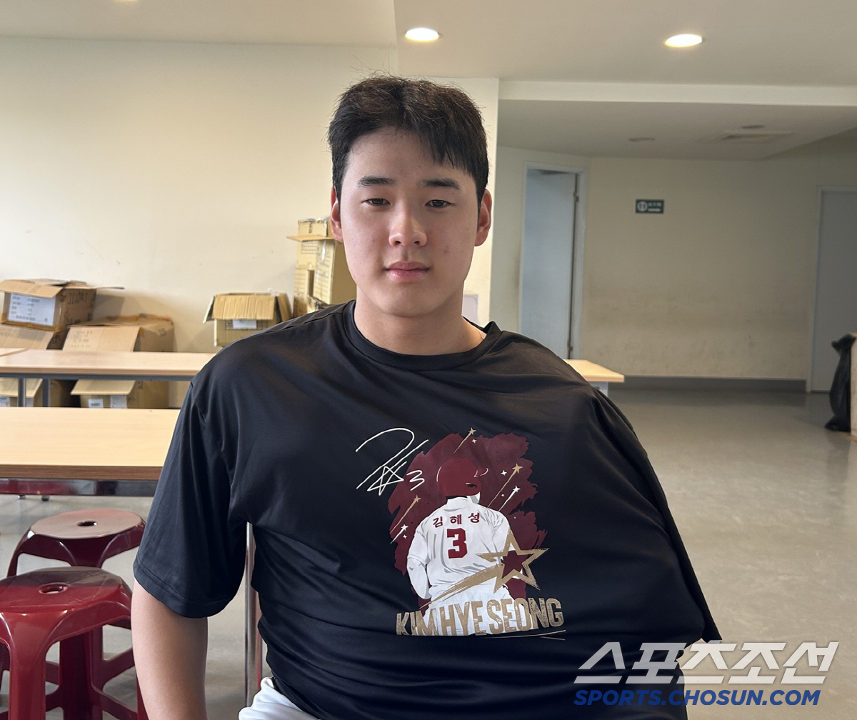 '이게 전체 1순위의 여유일까' 정우주·배찬승·김영우 기사 쏟아져도 덤덤…