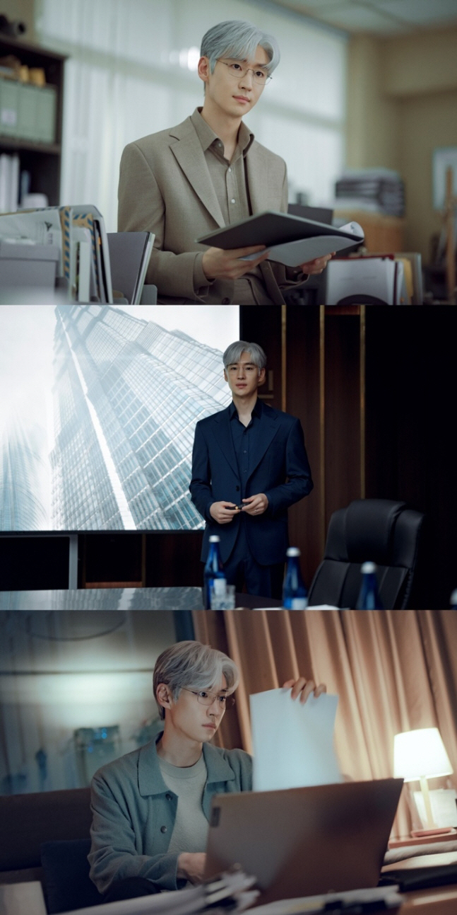 "마리 앙투아네트처럼" '백발 변신' 이제훈, ‘협상의 기술’ 미스터리 캐릭터 탄생