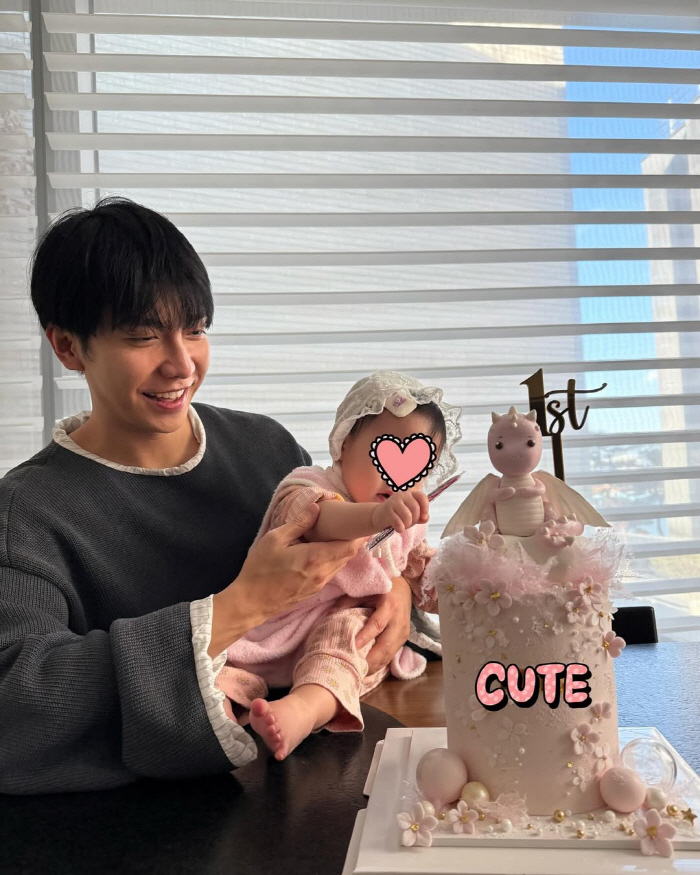 누가봐도 이승기 딸, 통통 볼살이 父와 붕어빵...♥이다인 "정말 소중해…