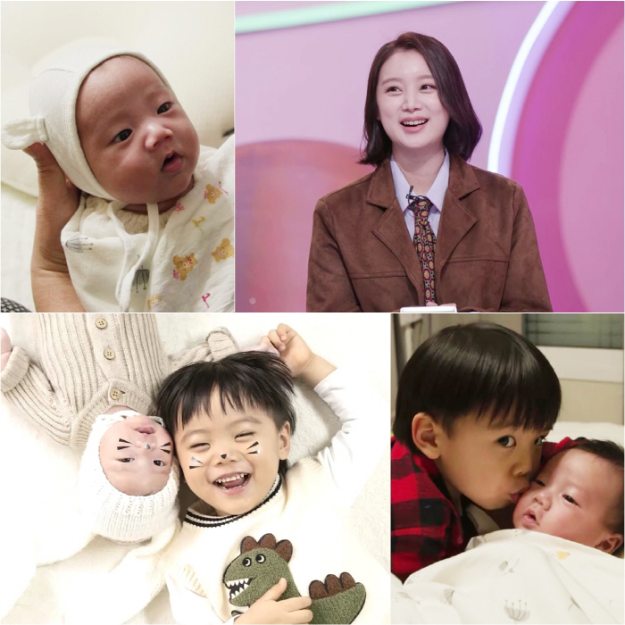 '신민철♥'우혜림 둘째子, 생후 55일 차 맞아? 母닮아 이미 완성형 미…