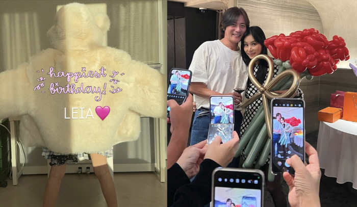 '장동건♥' 고소영, 164억 家서 딸 생일파티...왕관 케이크 준비한 …