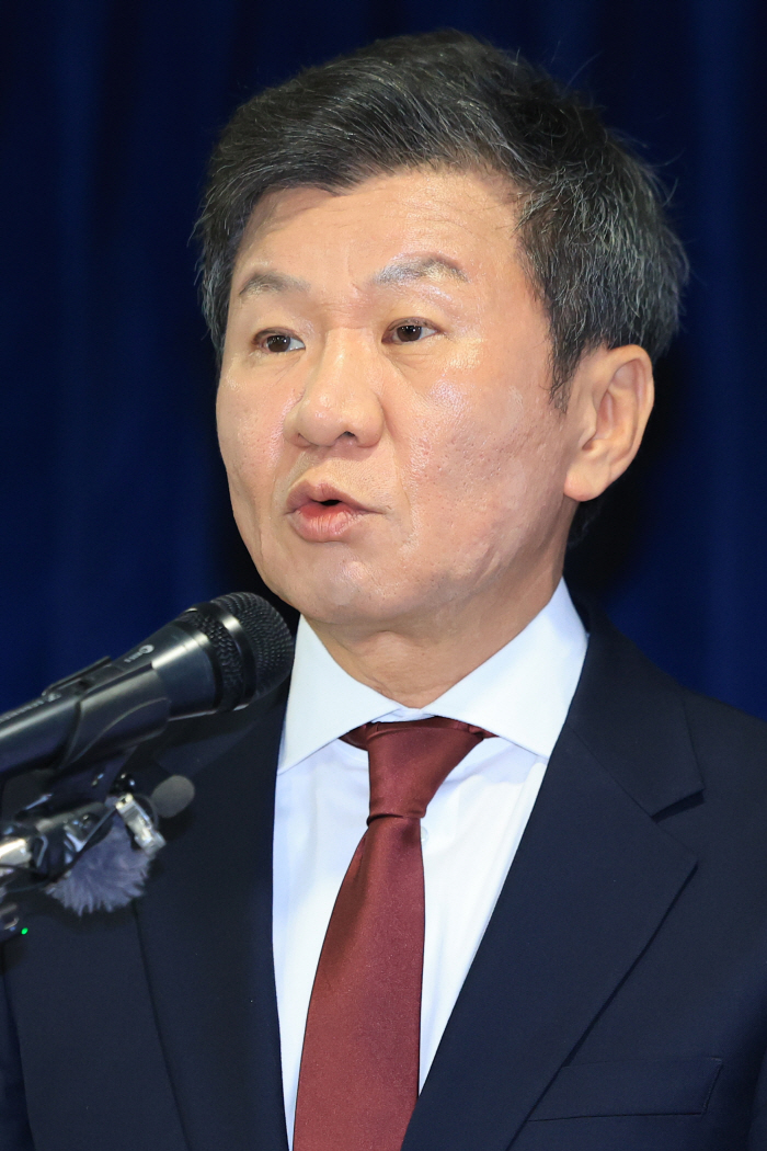 '4연임 성공' 정몽규 회장의 당선 소감 "축구도 봄이 왔으면, 공약 철저히 지켜갈 것"[KFA 회장선거]