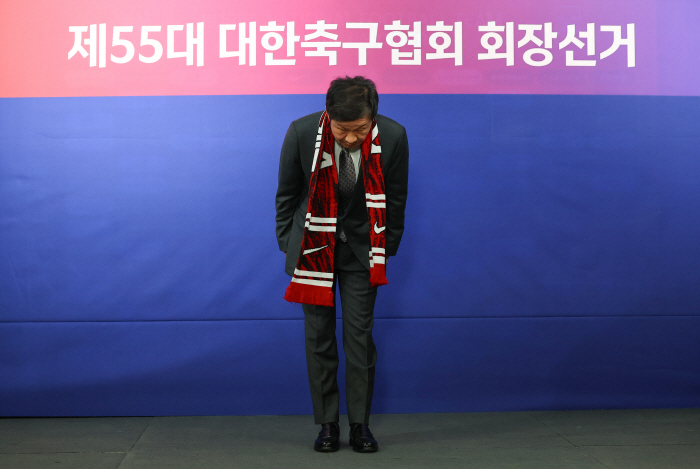 "쉽지 않은 도전" 축구계 85%는 왜 정몽규 회장을 지지했나, 그들의 …