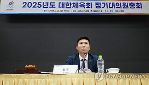 유승민 대한체육회장 공식 취임…