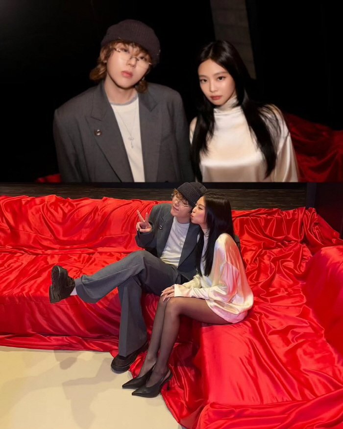 지코X제니, 네컷 사진 유출인가...'연인' 오해할 다정 투샷 "Her …