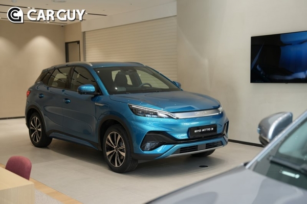 [시승기] 정말 돈 안 쓴 디자인! 3천만원 가성비 SUV..BYD 아토3