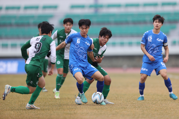 [대학축구]'한승용 극장 헤더골' 건국대, 연장 끝 중앙대 3-1로 잡고…