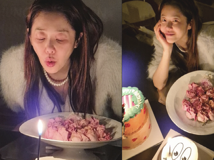 고현정, 화려한 생일파티...선물 한가득 감사 인사= 반전 애교 "이런 …