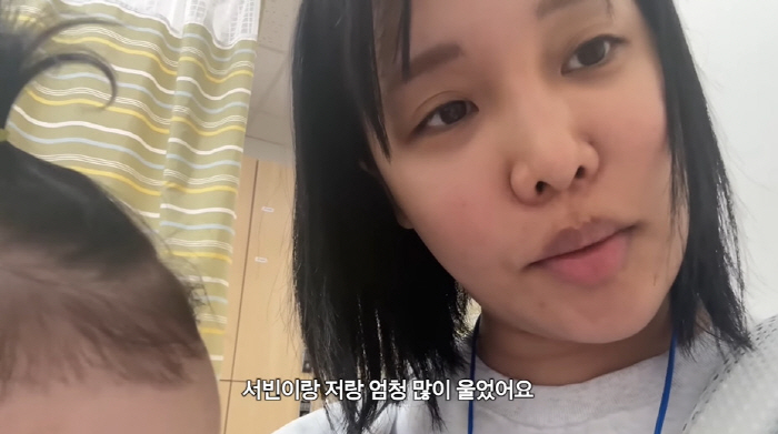 랄랄, 7개월 딸 응급실行→대학병원 입원...母는 오열 "마음 찢어져" …