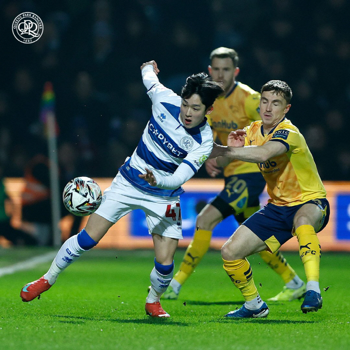 대충격! 삐끗한 양민혁 QPR 못 벗어난다…인상적이지만 '토트넘 경쟁자 …