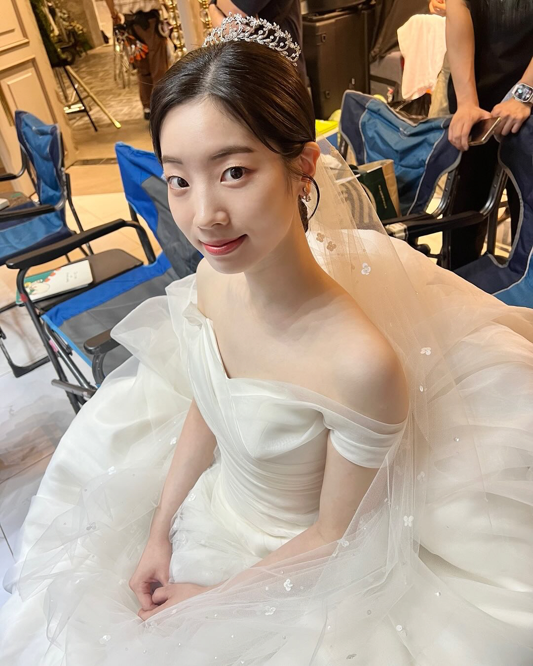 트와이스 다현 "결혼해요"...순백 웨딩드레스 입은 '3월의 신부'