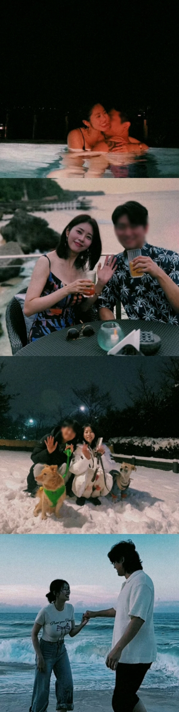 서동주, 수영장서 진한 키스 포착...6월 결혼 앞두고 ♥예비 신랑 얼굴…