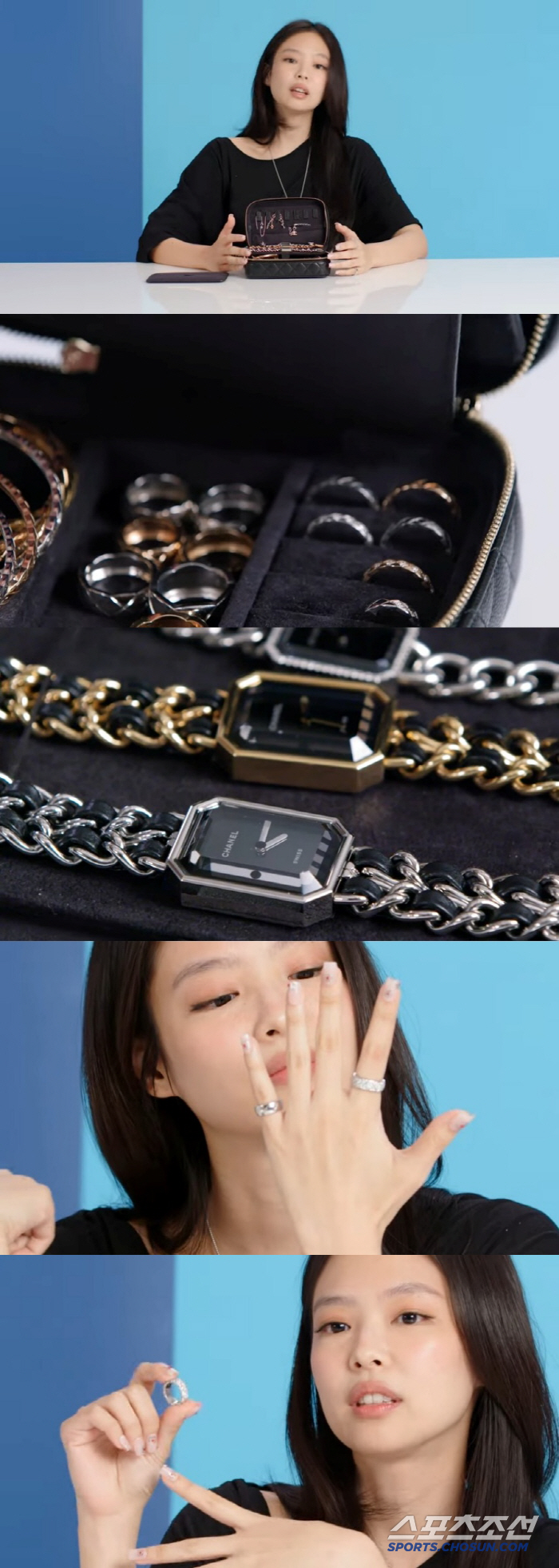 '코코' 반지만 몇 개야? ‘억’ 소리 나는 파우치 공개한 블핑 제니 "…