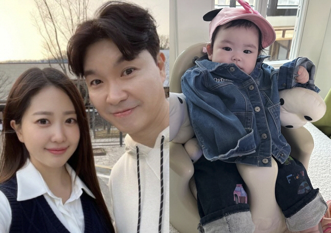 '김다예♥' 박수홍 4개월 딸, 벌써 카메라 앞 '프로' 다 됐네 "아이돌 센터야?"