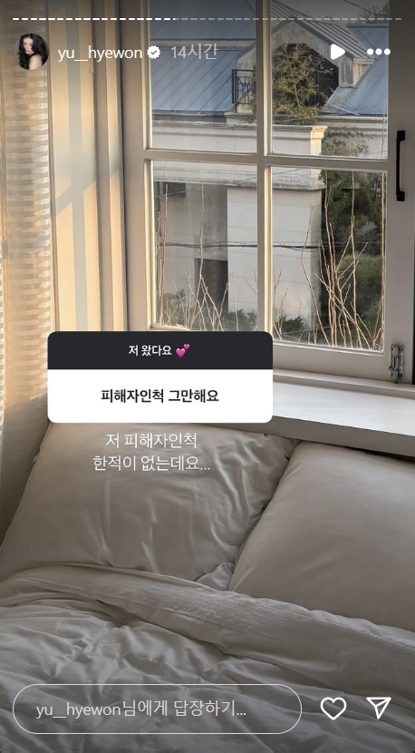 '승리 열애설' 유혜원, 6년 열애사 고백 후폭풍…"피해자인척 하지마" …