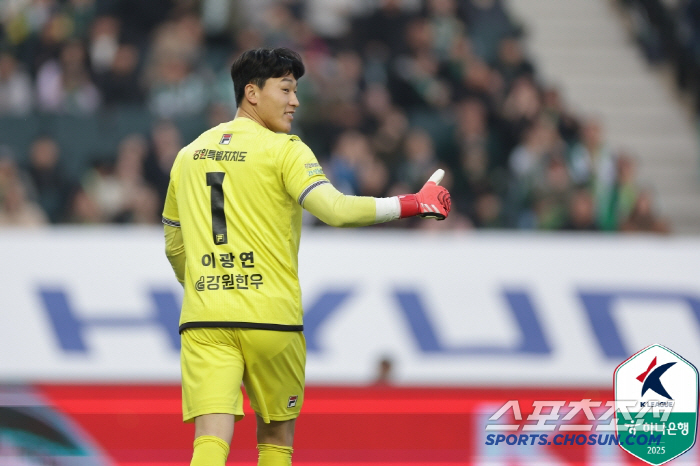 "김경민 딸깍 극장골!" 강원,파상공세 전북에 1대0승...전북전 5연승…
