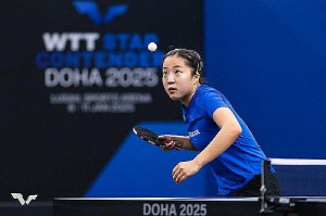 신유빈, WTT 충칭 챔피언스서 18세 '복병' 고다와 32강 대결
