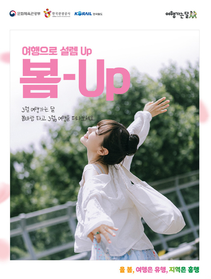 'KTX 최대 50% 할인' 코레일, 3월 기차 여행 할인 이벤트 선보여